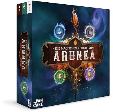 Pancake Games Die magischen Relikte von Arunea: 10-99 Jahre | 2-4 Spieler | Spieldauer: etwa 60 Minuten, White