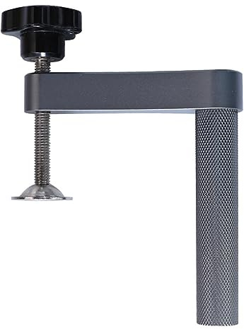 Pqahffowr Pinza de sujeción para agujero de perro para banco de trabajo, pinza de mantenimiento de acción adecuada para herramienta de agujero para perro de 19 mm