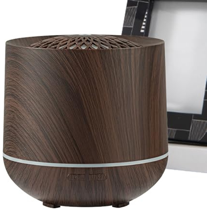 Renchey Difusor De Aire | Humidificador De Aromas - Lámpara con 7 Colores Degradados, Apagado Automático, Neutralizador de Olores, 300ml para Dormitorio, Oficina, Hogar y Espacios de