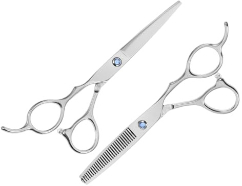 VALICLUD 2pièces Ciseaux Pour Gaucher Coupe Cheveux Outil Coiffure Ciseaux Gaucher Cheveux Coupe Coiffure