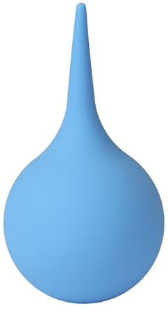 lulir Poire Lavement Oreilles, 206 ml Poire Lavement Oreille | Kit de Nettoyage des Oreilles, Poireé pour Déboucher les Oreillés, Sûr et Réutilisable, pour Adultes et Enfants - Bleu