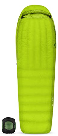 Sea to Summit Ascent AcI Schlafsack, Lime-Moss, Regular Links