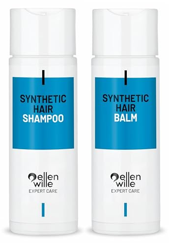 ELLEN WILLE CARE SET CHAMPÚ + BÁLSAMO PARA SISTEMAS DE CABELLO Y PELUCAS DE CABELLO SINTÉTICO