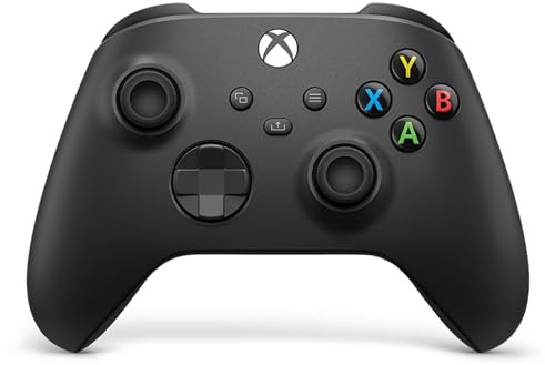 Microsoft Xbox Wireless Controller Black Bluetooth Gamepad, QAT-00009