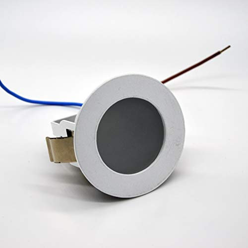 L+ Faretto a incasso da interno Faro da incasso a soffitto tondo 7Ø LED attacco GU4 1x 35W max (Bianco)