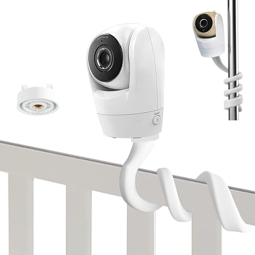 Säkrare babymonitorfäste för Vtech babymonitor, flexibelt vridfäste för Vtech VM901 och VM919HD