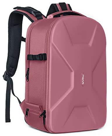 MOSISO Camera Bag,Waterproof Hard Photography Camera Backpack | Professional DSLR SLR Mirrorless Camera Bag with Tripod Holder&15-16 inch Laptop Compartment Compatible with Canon/Nikon/Sony