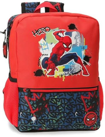 MARVEL Spiderman Urban Garçon Bagage- Sac de messager, Rouge