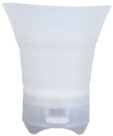 Eiskübel mit Bluetooth-Lautsprecher, PP-Material, 5 L Eiskübel, LED-Getränkebehälter, Weinkühler, Eiskübel mit Farbwechsel, Faltbares Design