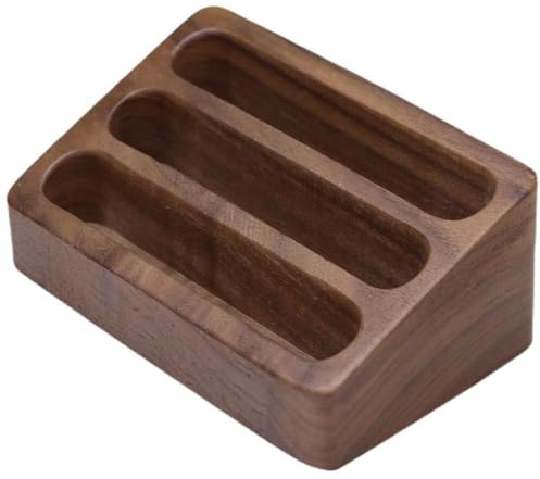 Lipfer Holz-visitenkartenhalter Für Den Schreibtisch, Mehrfach-visitenkartenhalter, Visitenkarten-präsentationsständer, Schreibtisch-Business-kartenhalter Aus Holz Für Die Präsentation