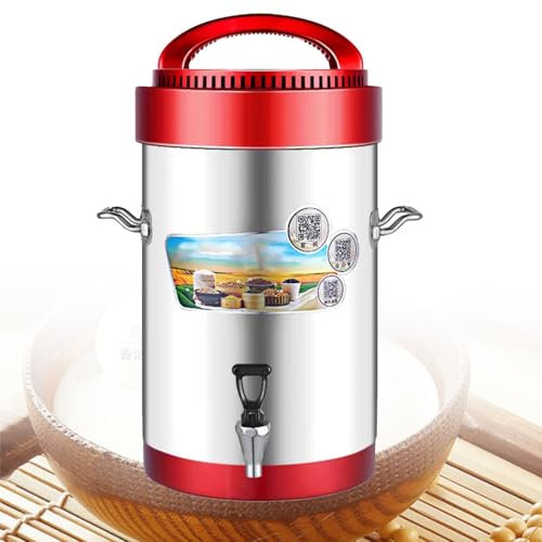 Hydravex Automatic Nut Milk Maker, Commercial Plant-Based Nut Milk Machine for Almonds, Soy Beans, Oats, Homemade Soy Milk Maker with 24 Hour Timer, Auto-Clean, Keep Warm, Boil Water,15L