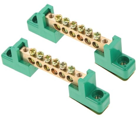 GETAJGHSD 2piezas Barras De Eléctrica Barras De De Para Distribución Eléctrica y Conexiones De Equipos