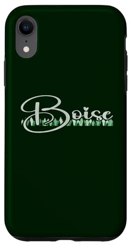 Boise Idaho - Script d'identification Boise Coque pour iPhone XR
