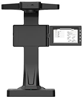 DLAZUM Intelligenter Buchscanner, tragbarer Dokumentenscanner Eloam BS2000P mit 18-MP-Kamera, OCR, automatischer Kurvenglättung und Fingerabdruckentfernung, Dokumentenscan-Kamera