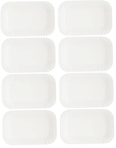 HAMPPLIES Piatti di Carta Usa e Getta 100 Pezzi per Dolci e Torte senza di per Picnic e
