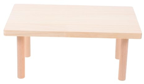 TOGEVAL Hamsterkäfig Plattform aus Dickem Naturholz Wasserfeste Etage Spielplattform für Kleintiere Kaubeständig und Platzsparend Geeignet für Hamster und Rennmäuse