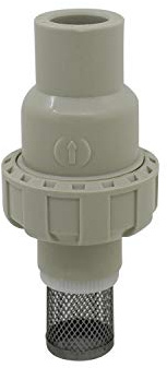 Clapet anti retour aspiration antiretour pvc 20 25 32 40 50 63mm clapet crepine a boule clapet pied plomberie pompe piscine