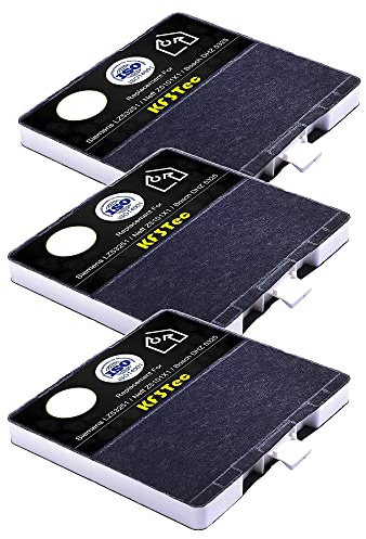 KF3TEC® Aktivkohlefilter 3er Pack 2025er Version! Ausgezeichneter Aktivkohlefilter Dunstabzugshaube KF6 passend zb. für Siemens LZ53251 / Neff Z5101X1 / Bosch dhz5325 / VVZ52V40
