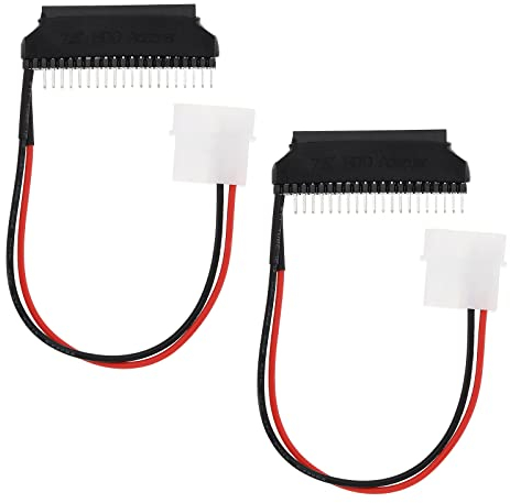 OTOTEC 2 pezzi IDE da 44 pin a 40 pin sostituzione scheda convertitore desktop da 2,5 pollici a desktop IDE da 3,5 pollici adattatore per disco rigido accessori per laptop