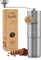 Morgenheld Molinillo de Café manual de acero inoxidable, con ajuste continuo, mecanismo de molienda de cerámica - Coffee Grinder espresso - Molinillo para exteriores y camping