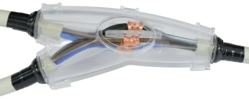 ViD Gießharz-Verbindungsmuffe Y-Form 150x68x33mm | Kabel-Ø 7-15mm; für abgezweigte Verbindungen
