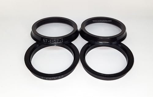 4 CENTRADORES DE LLANTA 67.1-57.1 ARCASTING ASA ATP AXE BSA BWA CMS DBV DIAL DXS DRAG WHEELS EKKEN FONDMETAL FOX GMP GULF HIRST INFINY IMOLA KEI MAK PLW RACER ROTA SPECTRA STILAUTO STONE LIMITED TORA