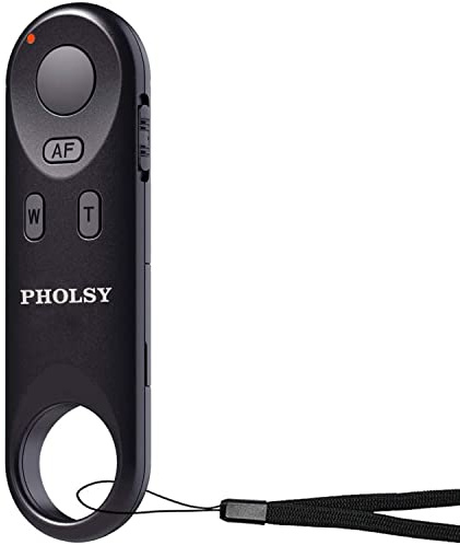 PHOLSY BR-E1 Bluetooth Camera Wireless Remote Control Compatible with Canon R7, R10, R3, R5, R6ii, R8, 90D, 200D, 200DII, 250D, 6DII, 77D, 800D, 850D, M6ii, M50, M50-II, M200, G5X-II, G7X-III, SX70HS