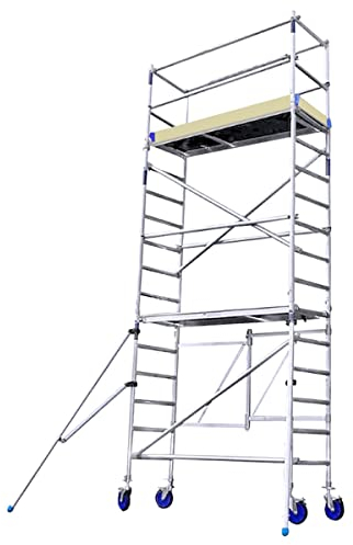 Klappbarer Gerüst, Aluminium, Modell E (stapelbar)