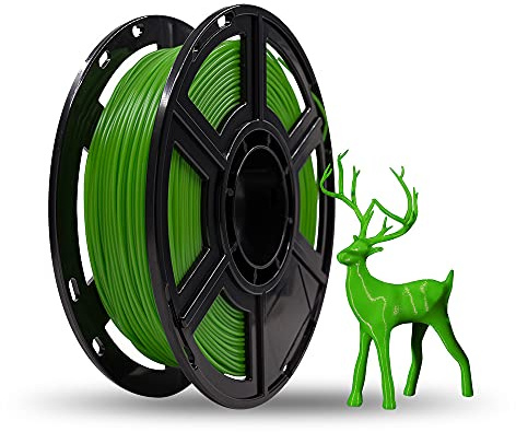 Flashforge® PLA-Filament für 3D-Drucker, 1,75 mm, 0,5 kg pro Rolle, für Dreamer und Finder Serie, grün, 1