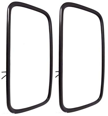 2x Außenspiegel Rückspiegel UNIVERSAL für LKW Traktor Bagger 375x185mm ø14-23 mm Beheizt