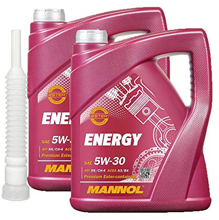 2 x5l, MANNOL 7511 ENERGY 5W-30 MOTORÖL + Ausgießer