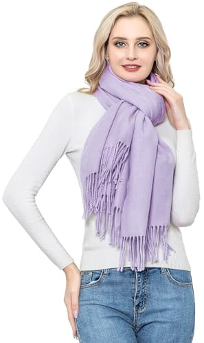 vimate Pashmina Wool Schal und Tuch, Damen Superweiche Wool Pashmina Schal Wrap für Abendkleider