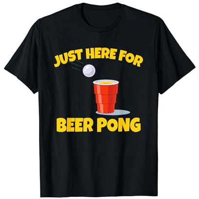 Bierpong-Trinken, College-Party, Beerpong T-Shirt