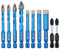 BRSCHNITT Diamant Fliesenbohrer Ø6I 6I 8I 10mm& Magnetischer Phillips,Steinbohrer Bohrer Set mit Sechskantschaft Universalbohrer für Keramik, Granit, Porzellan, Fliesen, harte Fliesen, Feinsteinzeug