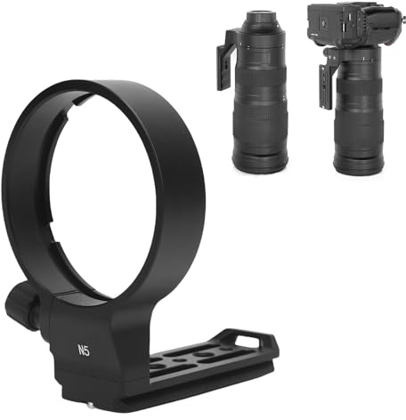 Collier D'objectif Tripod Mount Ring Support Support de Support pour AF S 200 à 500 Mm F / 5.6E Ed VR Collier de Rechange Pied de Remplacement Construit en Plaque de Libération