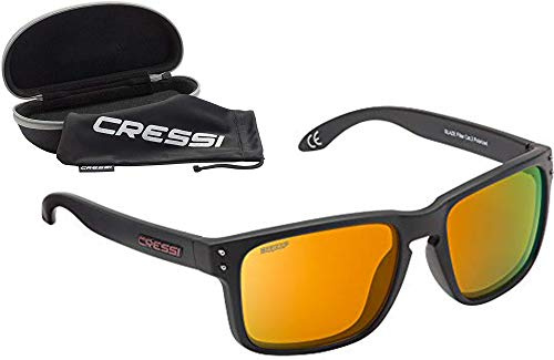 Cressi Blaze Sunglasses - Unisex Erwachsene Sport Sonnenbrille Polarised Hydrophobic Lenses - Einheitsgröße