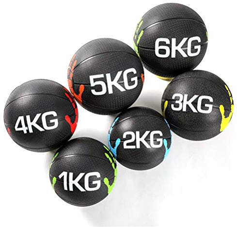 Balls AGYH Medizinbälle Medizinball, Vollgummi Gravity Bouncy, Fitness Balance Training, rutschfest Und Langlebig, 10 Gewichte Optional, 1 KG-10KG (Size : 10KG)