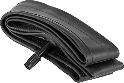 X AUTOHAUX Fahrradschlauch 18 Schwarz 1pc US Ventil Fahrrad Gummi | Reifengröße 18x1.75-2.125, Ventilbreite 8mm/0.31, Ventillänge 32mm/1.26, Glatte Slick-Muster, Ersatzschlauch