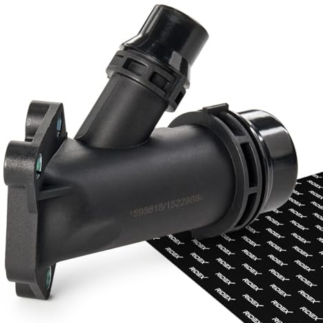 RIDEX 3219C0019 Brida de refrigerante a la Izquierda arriba con junta Compatible con BMW 3 Touring E91