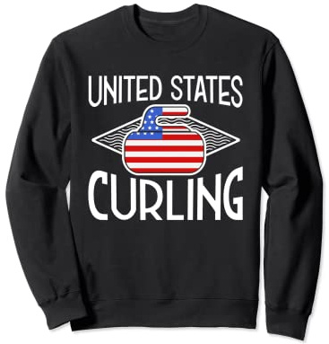 United States Curling for Curlingplayer Men Women Sweatshirt