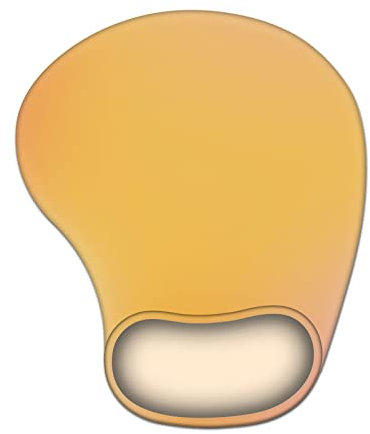WINTOJO Tapis de souris ergonomique avec repose-poignet en gel confortable pour soulager la douleur avec base antidérapante en polyuréthane pour ordinateur portable et Mac, maison, bureau et voyage,