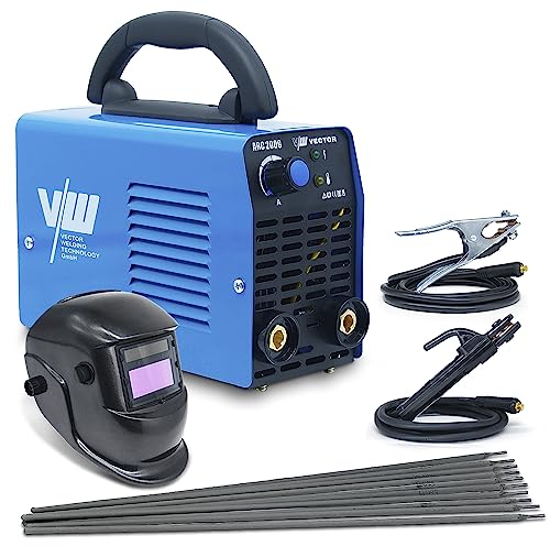 Kit de soudage à électrodes MMA - 14 pièces - 10 à 200 A - ARC200G - Fonction Hotstart - ARC Force - Compact et léger - MMA/STICK/E-Hand - Technologie IGBT Vector Welding