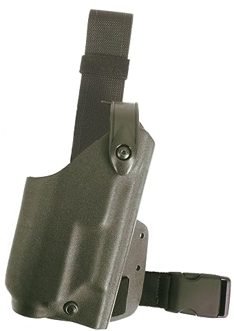 Safariland 6004 SP10 Light Takt. Oberschenkelholster STX/Oliv, rechts, H&K P30 + ITI M3, TLR 1, SF X200/300, NS TWM350