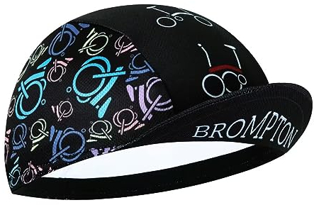 BikingBros Radsport-Mützen für Leichte Fahrradkappe mit-Radsport Kappen für unter den Helm Unisex