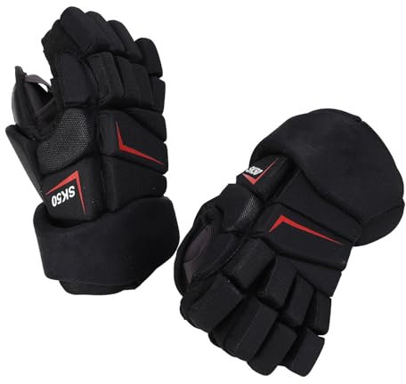 Fabater Straßenhockey-, Eisroller-Hockey-, Gebogene Daumen, Perfekte Passform, 1 Paar Eva-Schaum für den Sportlichen Einsatz (25,4 cm / 10 Zoll)