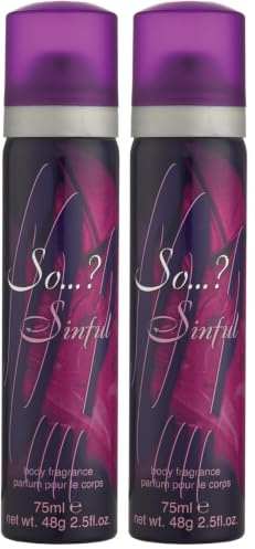 So…? Sinful Body Fragrance 75ml (Pack of 2)