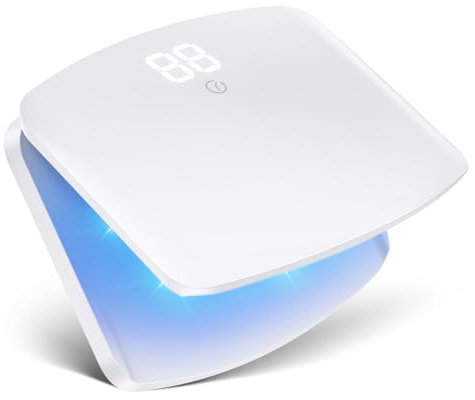 Berrlly Nail Fungus Laser Device Upgrade,Anti-Fungal Nail Treatment for Multiple Toenails/Nails,Enhanced 910nm Infrared Light + 470nm Blue Light Antifungal Laser,Height Adjustable,Safe&Reliable(White)