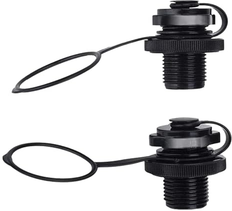 Inflatable Boat & Boat Tube/Pull Air Valve, 2PCS Air Plugs Inflatable Replacement Screw. 22mm thread size.