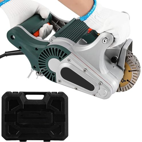 4800w Electric Wall Chaser,1 Time Molding Wall Groove Cutting Machine, Professional Dust-Free Cutting Width 40mm, Depth 35mm, Wall Chaser Concrete Cutter Magnesium Alloy for Cement Brick Marble