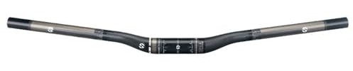 LUOKEKE Fahrradlenker MTB Lenker Full Carbon Fiber Bike Lenker Matte 660/680/700/720/760mm * 31.8mm Riser/Wohnung Mountain Bicycle Griff Bar Fahradlenker(Riser Bar 680mm)
